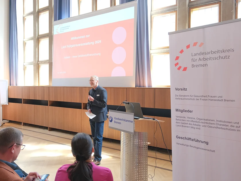 Begr&uuml;&szlig;ung LAK GF, Dr. Joachim Dreyer