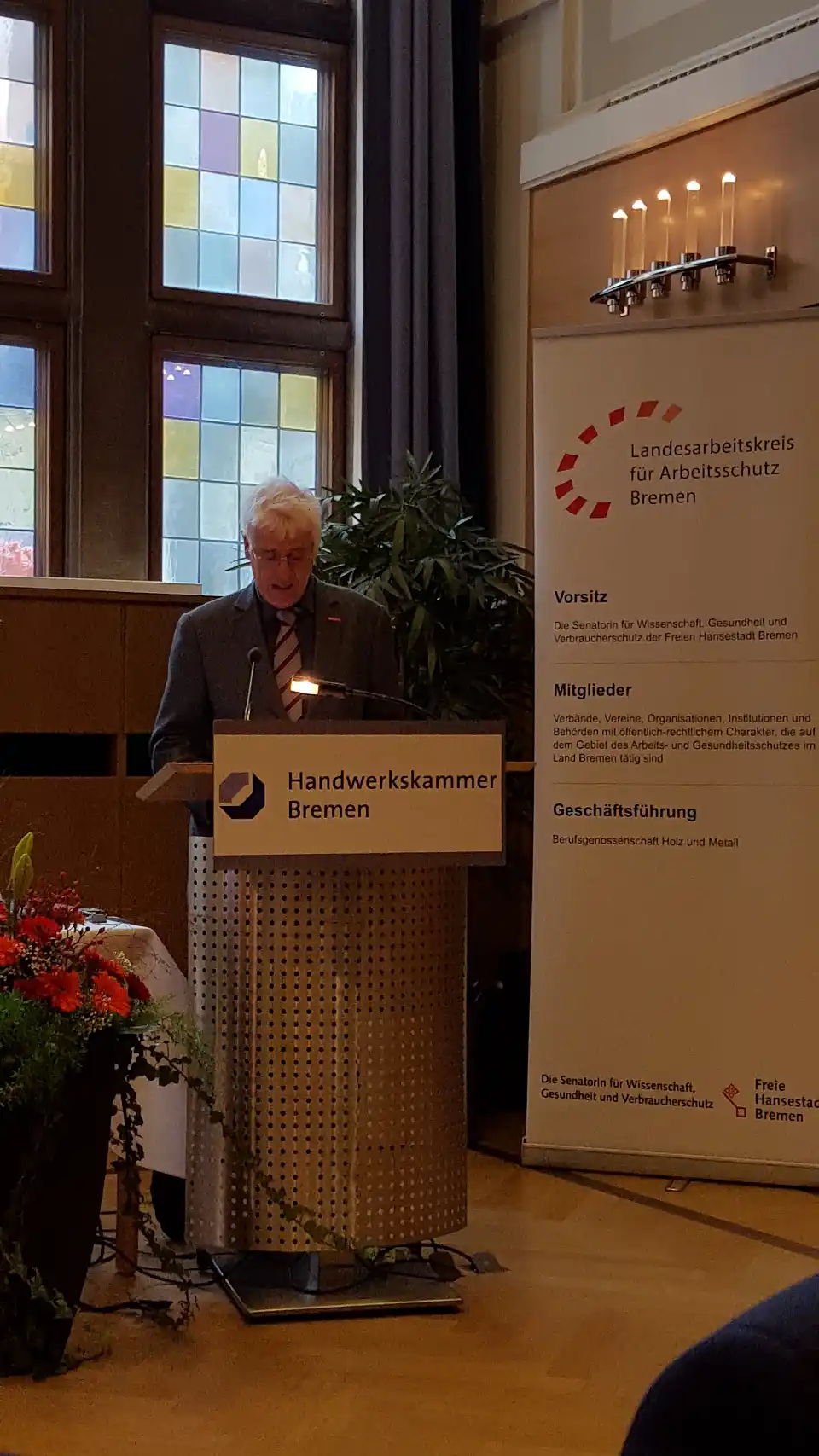 Begr&uuml;&szlig;ung durch Herrn Kahl, HWK