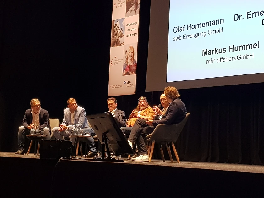 Podiumsrunde am Vormittag