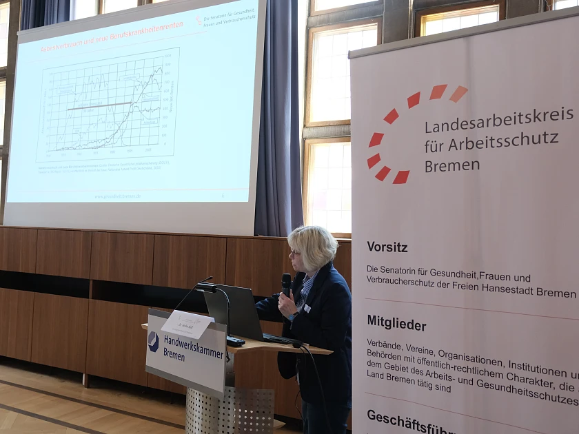 Referentin Dr. Heike Ku&szlig;, Landesgewerbe&auml;rztin Bremen