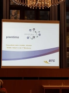 Vortragsfolie prentimo, BTC